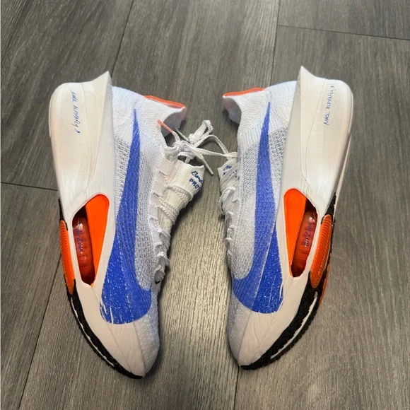 Nike | Shoes | Nike Air Zoom Alphafly Next 3 Fp White Blue Orange